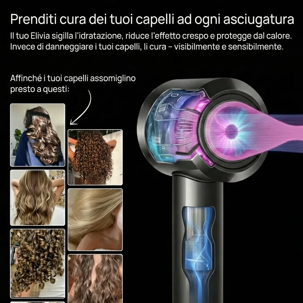 Celevia AirPro™ Asciugacapelli professionale 5 in 1