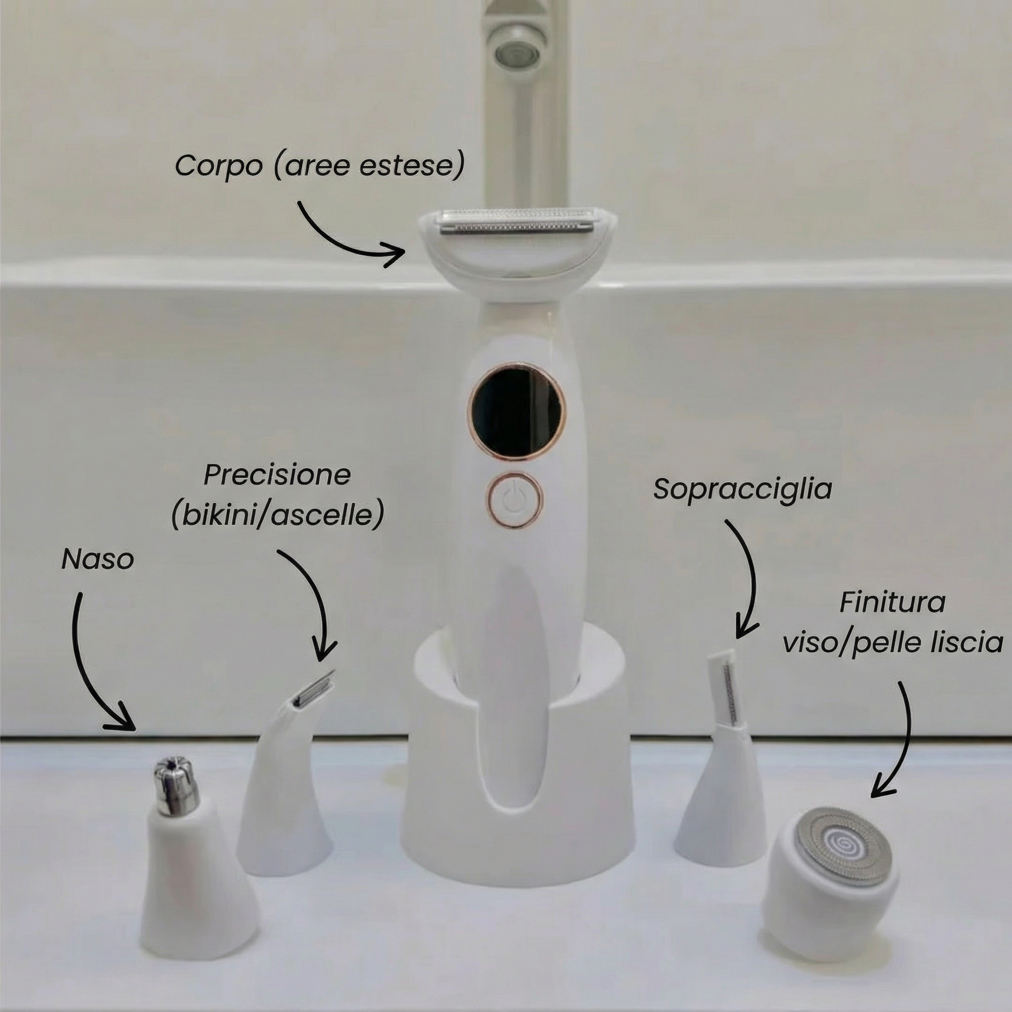 Elivia - Rasoio 5-in-1