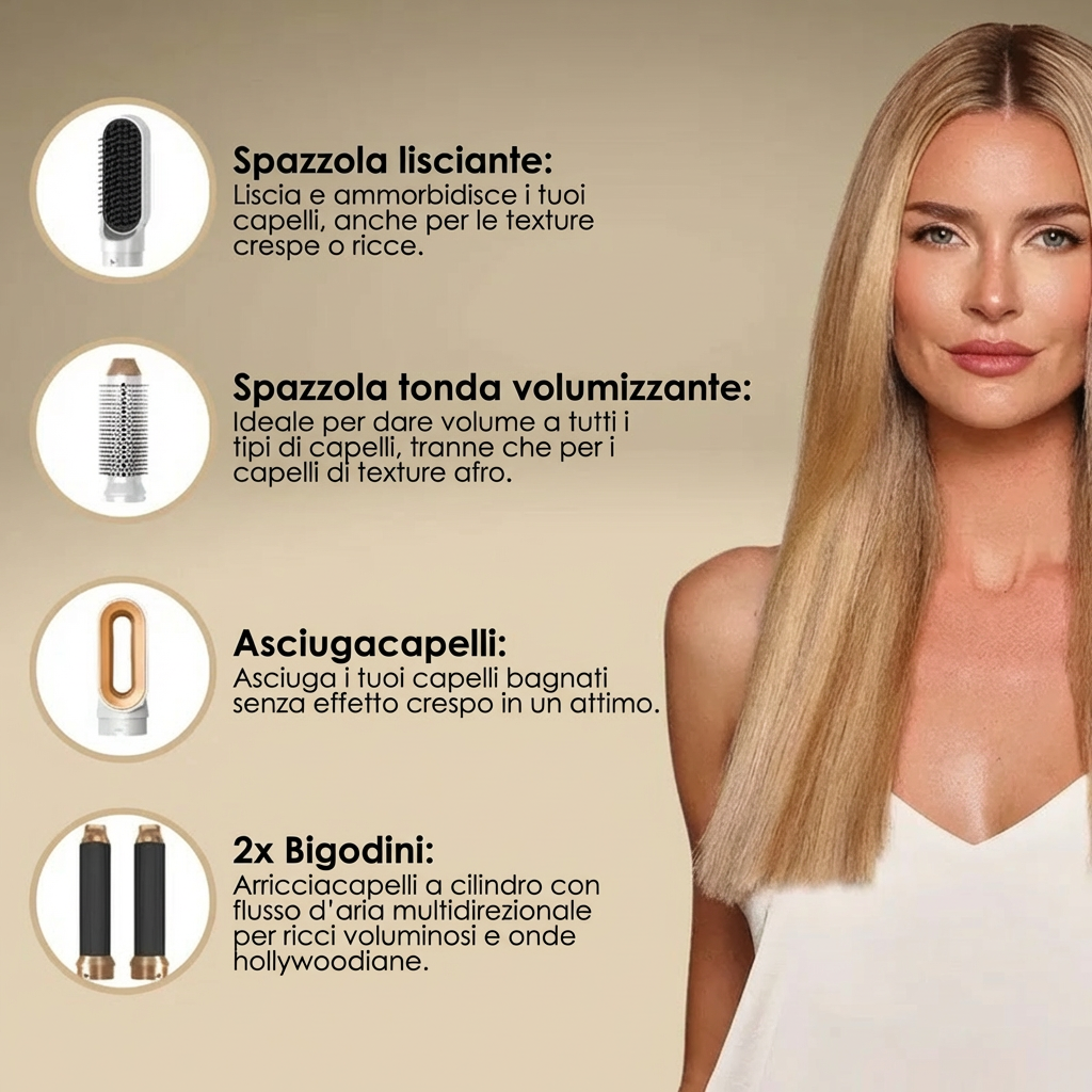 Piega da salone in 10 minuti — Senza danneggiare i tuoi capelli
